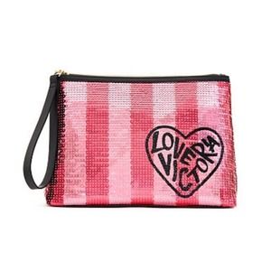 Victoria Secret Sequin Beauty Bag